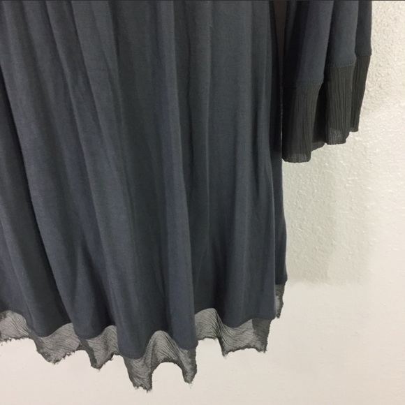 COPY - Twelfth Street Cynthia Vincent Gray tie back dress - Picture 5 of 8